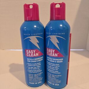 2 New White Lightning Easy Clean 6 Oz Degreaser For Bicycle Chain‎ & Gears